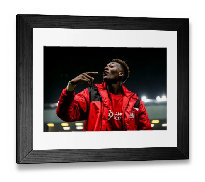 Framed Print : Tammy Abraham's Brace Lifts Bristol City to 4-0 Victory Over Huddersfield Framed Print : Tammy Abraham's Brace Lifts Bristol City to 4-0 Victory Over Huddersfield