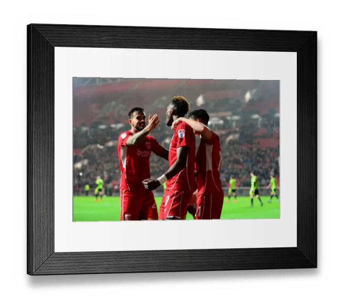 Framed Print : Bristol City's Tammy Abraham Celebrates Goal Against Huddersfield Town, Sky Bet Championship 2017 Framed Print : Bristol City's Tammy Abraham Celebrates Goal Against Huddersfield Town, Sky Bet Championship 2017