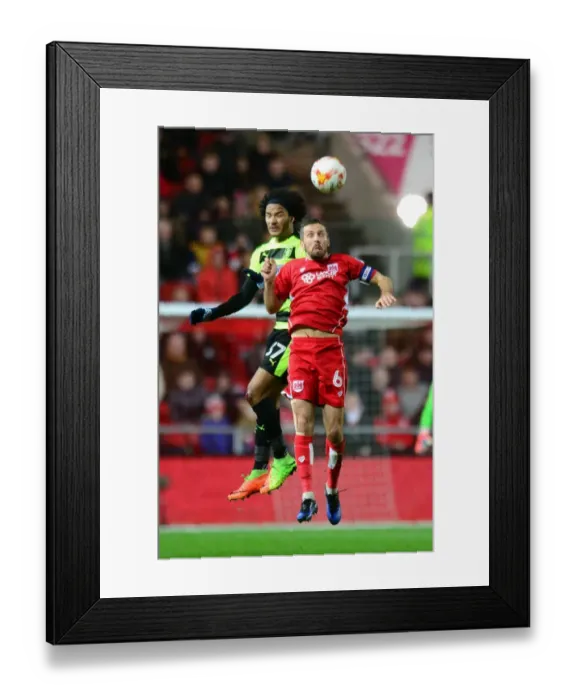 Framed Print : Head-to-Head: Gary O'Neil vs. Isaiah Brown - A Battle of Heads at Ashton Gate Framed Print : Head-to-Head: Gary O'Neil vs. Isaiah Brown - A Battle of Heads at Ashton Gate