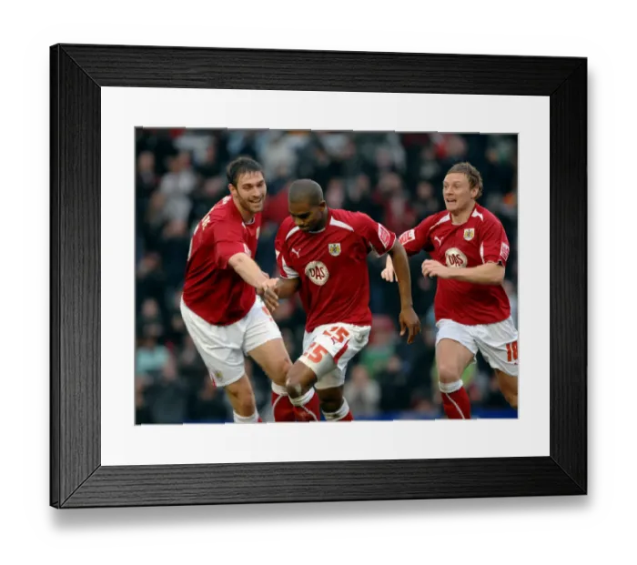 Framed Print : Bristol City vs. Nottingham Forest: A Football Rivalry - Season 08-09