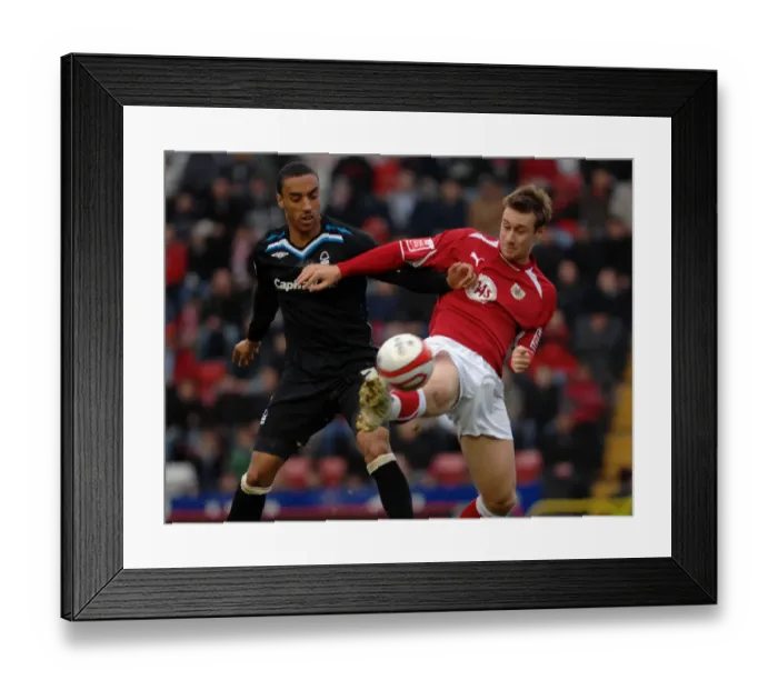 Framed Print : Bristol City vs. Nottingham Forest: A Football Rivalry - Season 08-09