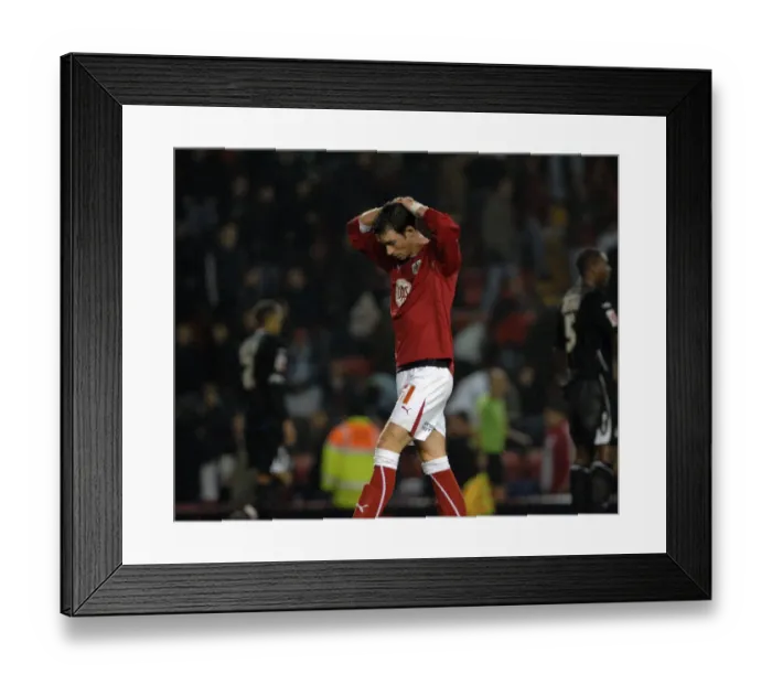 Framed Print : Bristol City vs. Nottingham Forest: A Football Rivalry - Season 08-09