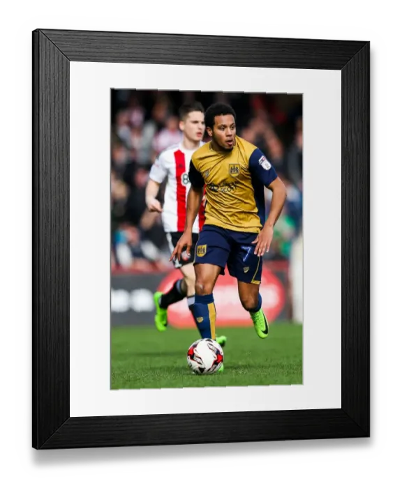Framed Print : Korey Smith in Action: Brentford vs. Bristol City, Sky Bet EFL Championship (01 / 04 / 2017) Framed Print : Korey Smith in Action: Brentford vs. Bristol City, Sky Bet EFL Championship (01 / 04 / 2017)