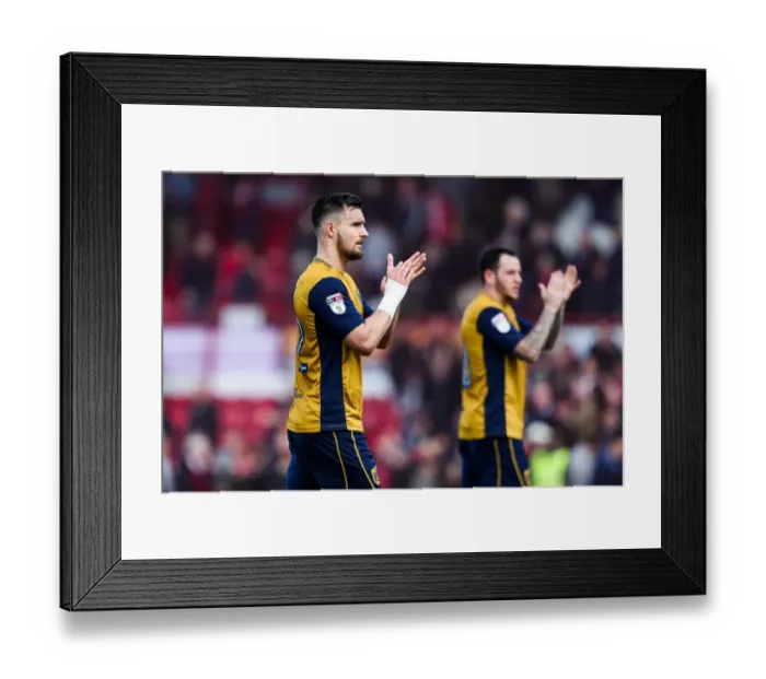 Framed Print : Bristol City's Bailey Wright Appreciates Fans After 2-0 Win Over Brentford Framed Print : Bristol City's Bailey Wright Appreciates Fans After 2-0 Win Over Brentford