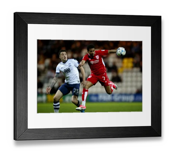 Framed Print : Smith vs Hugill: Intense Battle at Deepdale - Preston North End vs Bristol City, Sky Bet Championship Framed Print : Smith vs Hugill: Intense Battle at Deepdale - Preston North End vs Bristol City, Sky Bet Championship