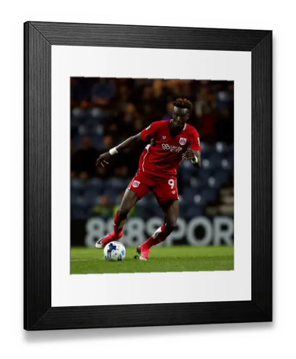 Framed Print : Tammy Abraham Sparks Bristol City's Attack Against Preston North End, April 2017 Framed Print : Tammy Abraham Sparks Bristol City's Attack Against Preston North End, April 2017