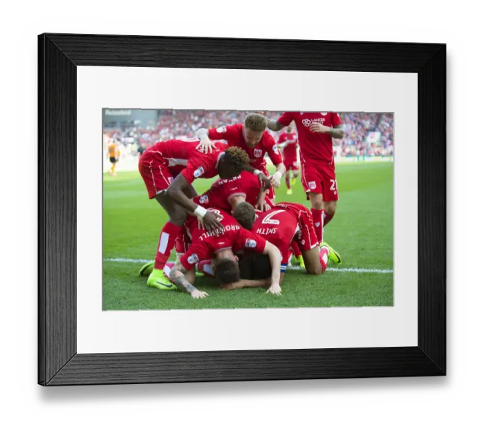 Framed Print : Jamie Paterson's Thrilling Goal: Bristol City Stuns Wolverhampton Wanderers in Sky Bet Championship Framed Print : Jamie Paterson's Thrilling Goal: Bristol City Stuns Wolverhampton Wanderers in Sky Bet Championship