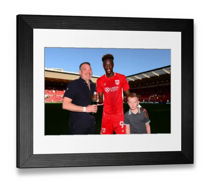 Framed Print : Man of the Match: Bristol City vs. Wolverhampton Wanderers at Ashton Gate, April 2017