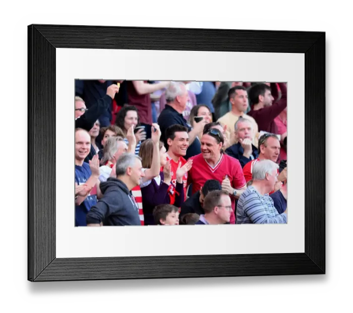 Framed Print : Championship Showdown: Intense Rivalry Between Bristol City and Wolverhampton Wanderers at Ashton Gate