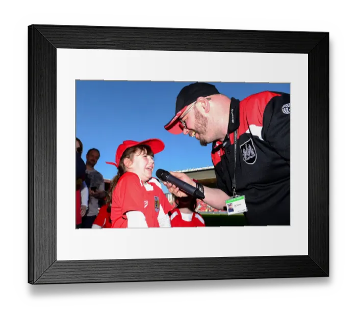 Framed Print : Battling in the Sky Bet Championship: Bristol City vs. Wolverhampton Wanderers at Ashton Gate