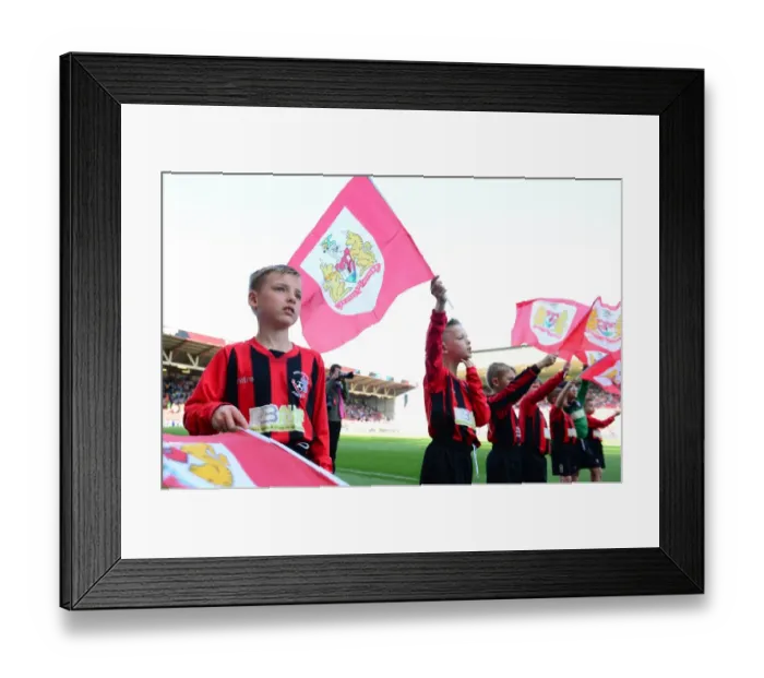 Framed Print : Flag-Bearing Fans at Ashton Gate: Bristol City vs. Wolverhampton Wanderers, Sky Bet Championship (08.04.2017) Framed Print : Flag-Bearing Fans at Ashton Gate: Bristol City vs. Wolverhampton Wanderers, Sky Bet Championship (08.04.2017)
