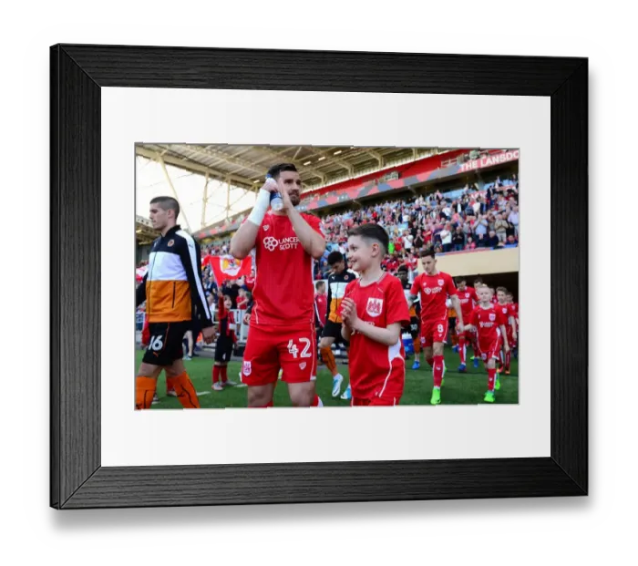 Framed Print : Sky Bet Championship Showdown: Bristol City vs. Wolverhampton Wanderers at Ashton Gate