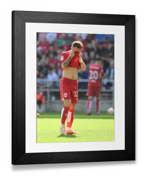Framed Print : Matt Taylor in Action: Bristol City vs. Wolverhampton Wanderers, Sky Bet Championship (April 8, 2017) Framed Print : Matt Taylor in Action: Bristol City vs. Wolverhampton Wanderers, Sky Bet Championship (April 8, 2017)