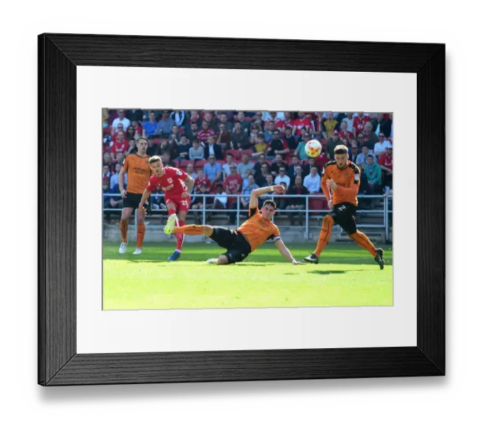 Framed Print : Jamie Paterson Scores Opening Goal for Bristol City Against Wolverhampton Wanderers at Ashton Gate, April 2017 Framed Print : Jamie Paterson Scores Opening Goal for Bristol City Against Wolverhampton Wanderers at Ashton Gate, April 2017