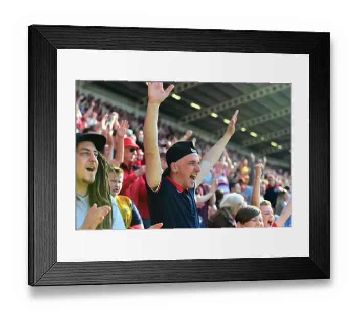 Framed Print : Battle at Ashton Gate: Bristol City vs. Wolverhampton Wanderers, Sky Bet Championship (April 2017)
