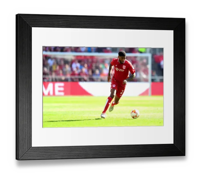 Framed Print : Mark Little in Action: Bristol City vs. Wolverhampton Wanderers, Sky Bet Championship (April 2017) - Ashton Gate Framed Print : Mark Little in Action: Bristol City vs. Wolverhampton Wanderers, Sky Bet Championship (April 2017) - Ashton Gate
