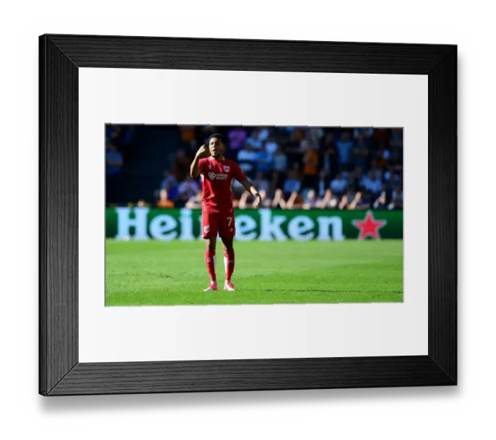 Framed Print : Korey Smith in Action: Bristol City vs. Wolverhampton Wanderers, Sky Bet Championship (April 8, 2017) - Ashton Gate Framed Print : Korey Smith in Action: Bristol City vs. Wolverhampton Wanderers, Sky Bet Championship (April 8, 2017) - Ashton Gate