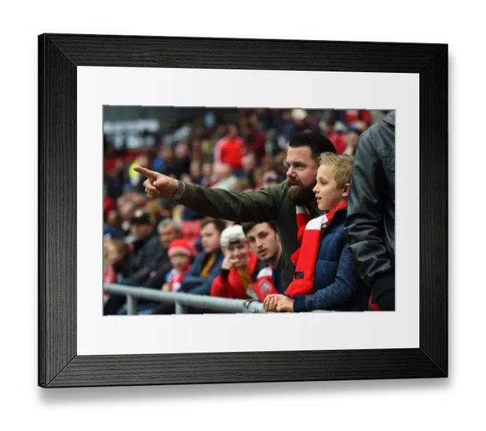 Framed Print : Sea of Supporters: Bristol City vs Queens Park Rangers at Ashton Gate, Sky Bet Championship Framed Print : Sea of Supporters: Bristol City vs Queens Park Rangers at Ashton Gate, Sky Bet Championship