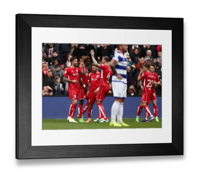 Framed Print : Marlon Pack's Goal Celebration: Bristol City vs. Queens Park Rangers, Sky Bet Championship (April 14, 2017) Framed Print : Marlon Pack's Goal Celebration: Bristol City vs. Queens Park Rangers, Sky Bet Championship (April 14, 2017)