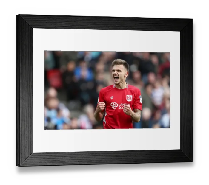 Framed Print : Jamie Paterson's Thrilling Goal Celebration vs. Queens Park Rangers (Bristol City vs. QPR, Sky Bet Championship) Framed Print : Jamie Paterson's Thrilling Goal Celebration vs. Queens Park Rangers (Bristol City vs. QPR, Sky Bet Championship)