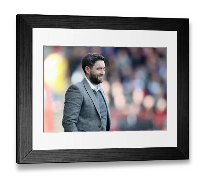 Framed Print : Bristol City FC: Lee Johnson Leads the Charge Against Queens Park Rangers, Sky Bet Championship 2017