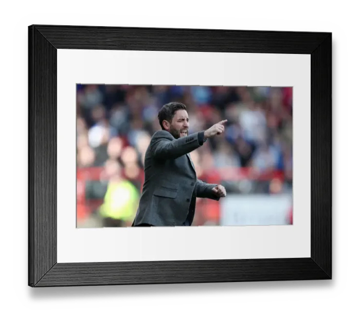 Framed Print : Bristol City Coach Lee Johnson Rallies Team Against Queens Park Rangers, Sky Bet Championship, April 2017 Framed Print : Bristol City Coach Lee Johnson Rallies Team Against Queens Park Rangers, Sky Bet Championship, April 2017