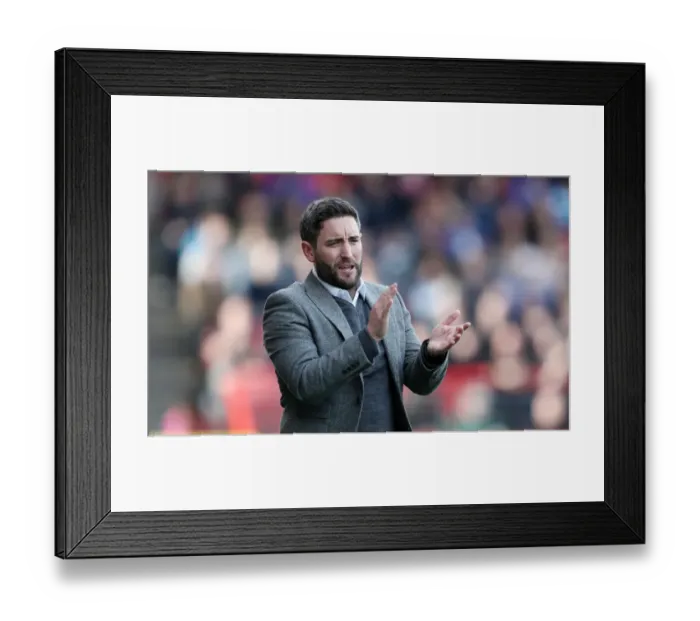 Framed Print : Bristol City's Lee Johnson Leads the Charge Against Queens Park Rangers in Sky Bet Championship Clash at Ashton Gate