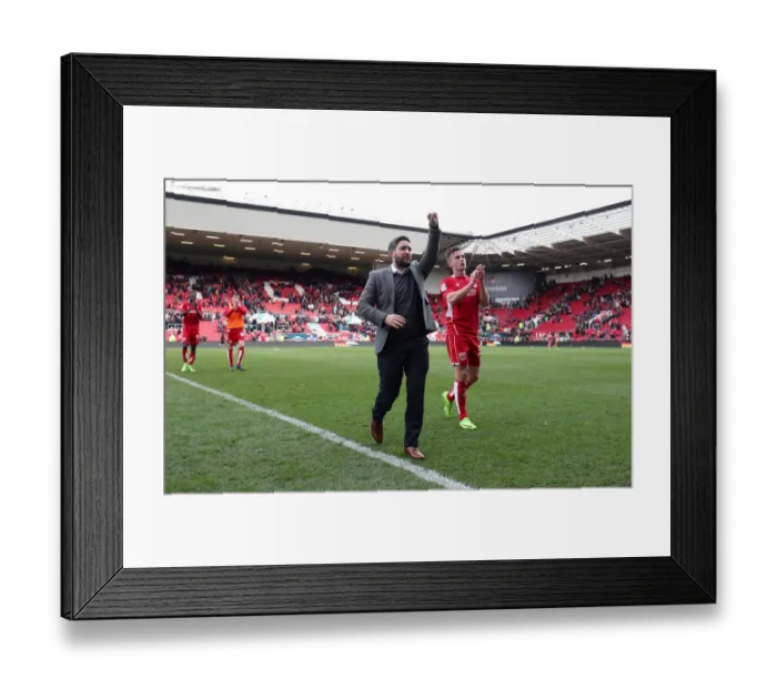 Framed Print : Johnson's Jubilant Exit: Bristol City Clinch Championship Victory Over Queens Park Rangers Framed Print : Johnson's Jubilant Exit: Bristol City Clinch Championship Victory Over Queens Park Rangers