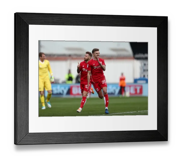 Framed Print : Jamie Paterson's Thrilling Goal Celebration: Bristol City vs. Queens Park Rangers, Sky Bet Championship 2017 Framed Print : Jamie Paterson's Thrilling Goal Celebration: Bristol City vs. Queens Park Rangers, Sky Bet Championship 2017