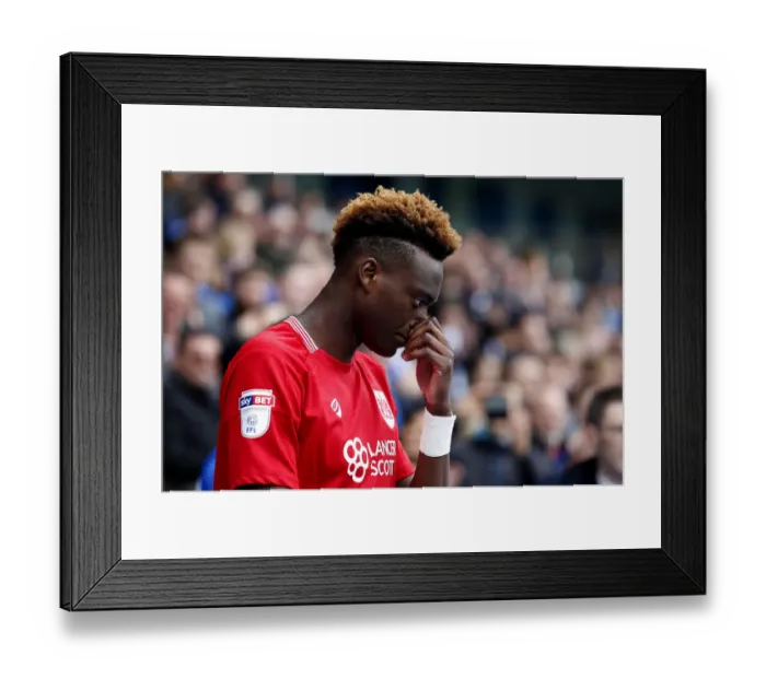 Framed Print : Tammy Abraham in Action: Sky Bet Championship Showdown between Blackburn Rovers and Bristol City (17.04.2017) Framed Print : Tammy Abraham in Action: Sky Bet Championship Showdown between Blackburn Rovers and Bristol City (17.04.2017)