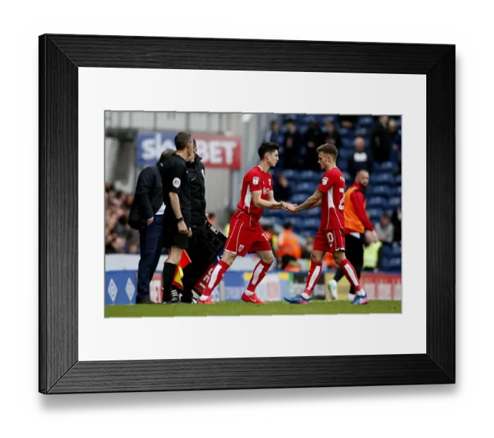 Framed Print : Bristol City: Paterson Out, O'Dowda In - Blackburn Rovers vs. Bristol City, Sky Bet Championship (17 / 04 / 2017) Framed Print : Bristol City: Paterson Out, O'Dowda In - Blackburn Rovers vs. Bristol City, Sky Bet Championship (17 / 04 / 2017)