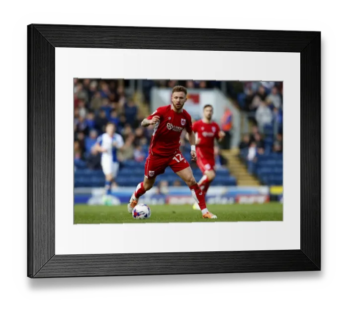 Framed Print : Bristol City's Matt Taylor in Action Against Blackburn Rovers, Sky Bet Championship 2017 Framed Print : Bristol City's Matt Taylor in Action Against Blackburn Rovers, Sky Bet Championship 2017