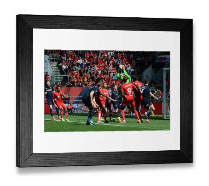Framed Print : Bristol City's Frank Fielding Saves Ball Against Barnsley in Sky Bet Championship Match, April 2017 Framed Print : Bristol City's Frank Fielding Saves Ball Against Barnsley in Sky Bet Championship Match, April 2017