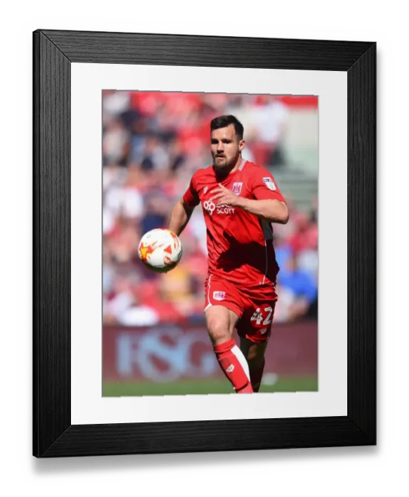 Framed Print : Bristol City vs Barnsley: Bailey Wright in Action at Ashton Gate, 2017 Framed Print : Bristol City vs Barnsley: Bailey Wright in Action at Ashton Gate, 2017