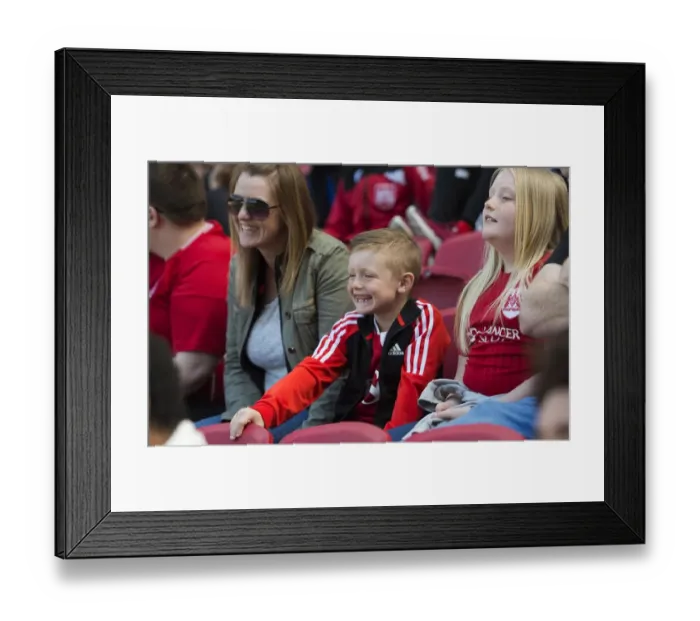 Framed Print : Passionate Bristol City Supporter at Ashton Gate, 2017 - Sky Bet Championship: Bristol City vs Barnsley