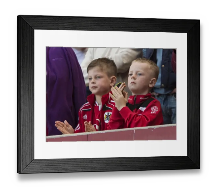 Framed Print : Bristol City Fans in Full Force: Sky Bet Championship Showdown Against Barnsley at Ashton Gate, 2017