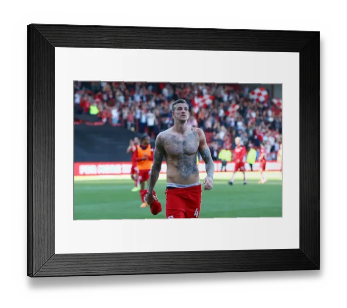 Framed Print : Aden Flint in Action: Bristol City vs Barnsley, Sky Bet Championship, 2017 Framed Print : Aden Flint in Action: Bristol City vs Barnsley, Sky Bet Championship, 2017