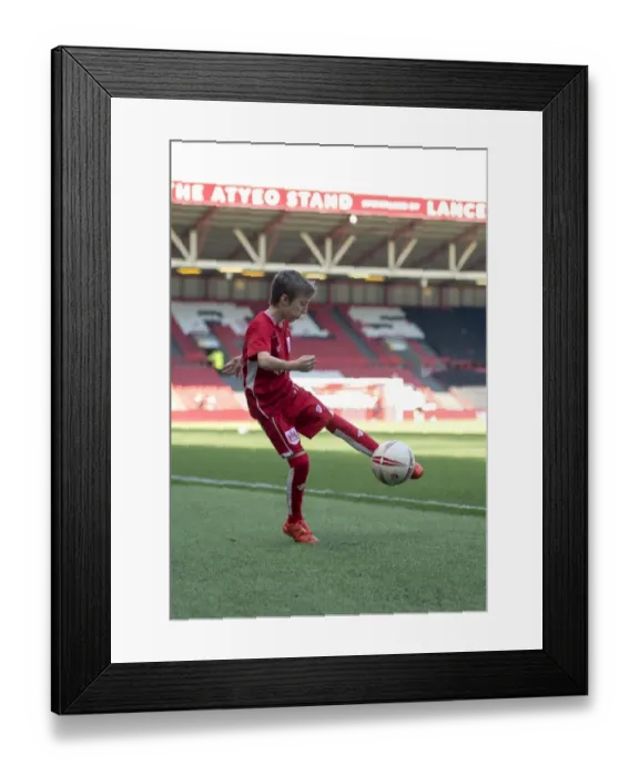 Framed Print : Thrilling Sky Bet Championship Clash: Bristol City vs Barnsley at Ashton Gate (April 2017)
