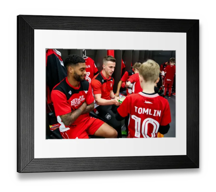 Framed Print : Bristol City Mascots Unite in the Dressing Room Before Barnsley Match, Sky Bet Championship (2017) Framed Print : Bristol City Mascots Unite in the Dressing Room Before Barnsley Match, Sky Bet Championship (2017)