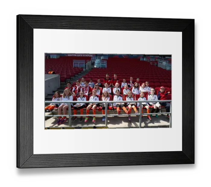 Framed Print : Bristol City vs Barnsley: Meet the Players at Ashton Gate, 2017