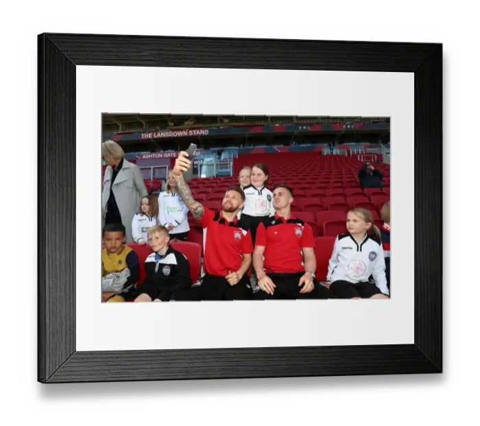 Framed Print : Bristol City vs Barnsley: Behind the Scenes at Ashton Gate, 2017 Framed Print : Bristol City vs Barnsley: Behind the Scenes at Ashton Gate, 2017