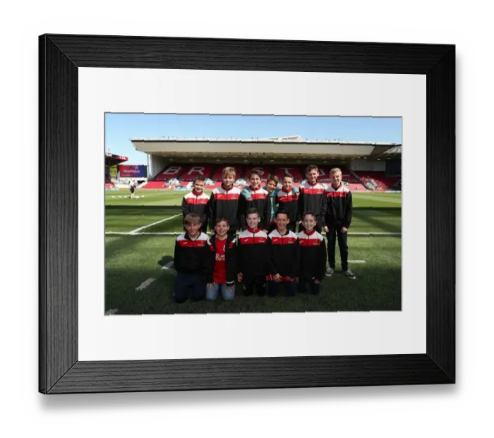Framed Print : Thrilling Championship Showdown: Bristol City vs Barnsley at Ashton Gate - April 22, 2017