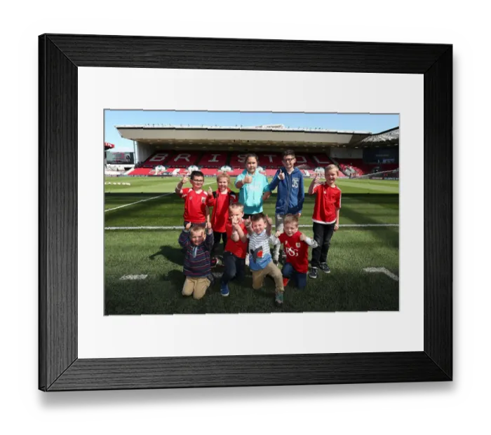 Framed Print : Bristol City vs Barnsley: A Thrilling Championship Clash at Ashton Gate - 22nd April 2017