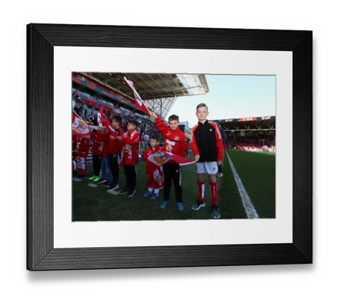 Framed Print : Sky Bet Championship Showdown: Bristol City vs. Barnsley - Guard of Honor Framed Print : Sky Bet Championship Showdown: Bristol City vs. Barnsley - Guard of Honor