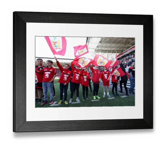 Framed Print : Bristol City Honors Barnsley: Sky Bet Championship Match at Ashton Gate (22-04-2017) Framed Print : Bristol City Honors Barnsley: Sky Bet Championship Match at Ashton Gate (22-04-2017)