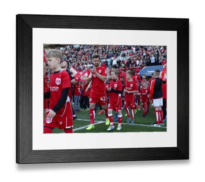 Framed Print : Mascots Leading Out Bristol City and Barnsley Teams at Ashton Gate, Sky Bet Championship (April 2017) Framed Print : Mascots Leading Out Bristol City and Barnsley Teams at Ashton Gate, Sky Bet Championship (April 2017)