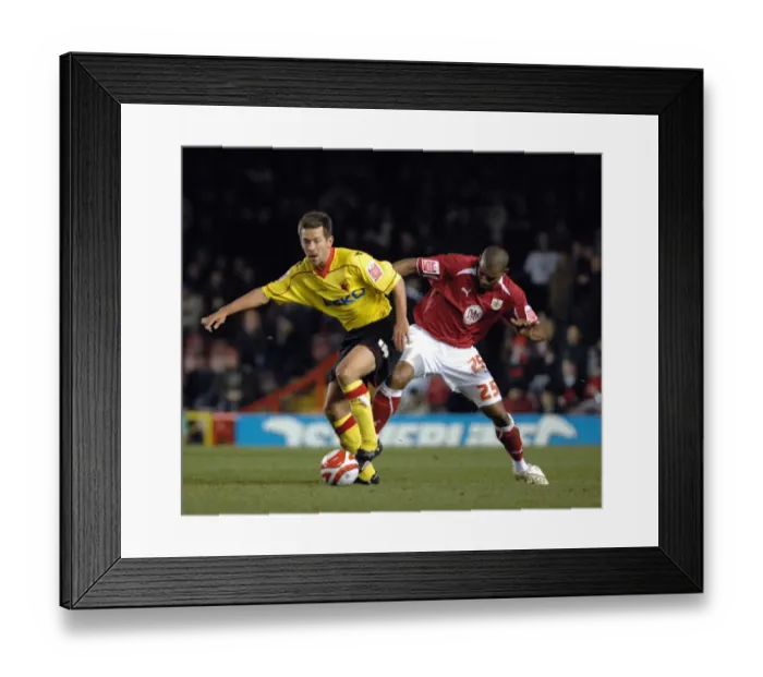 Framed Print : Bristol City vs. Watford: A Football Rivalry from the 08-09 Season Framed Print : Bristol City vs. Watford: A Football Rivalry from the 08-09 Season