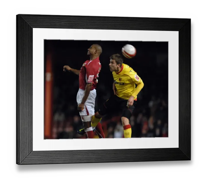 Framed Print : Bristol City vs. Watford: A Football Rivalry from the 08-09 Season Framed Print : Bristol City vs. Watford: A Football Rivalry from the 08-09 Season