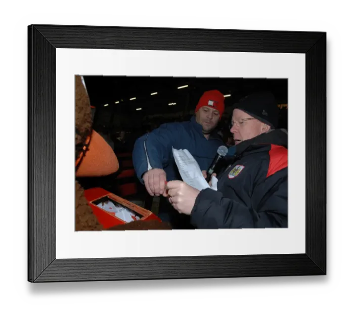 Framed Print : Bristol City vs. Watford: A Football Rivalry from the 08-09 Season