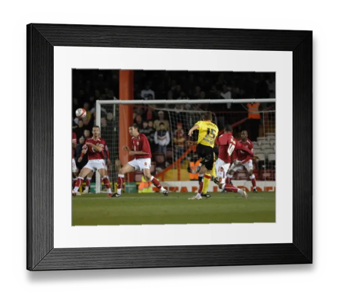 Framed Print : Bristol City vs. Watford: A Football Rivalry - Season 08-09